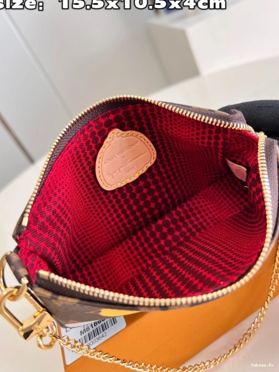LOUIS X POCHETTE MINI ACCESSOIRES VUITTON YK 0110